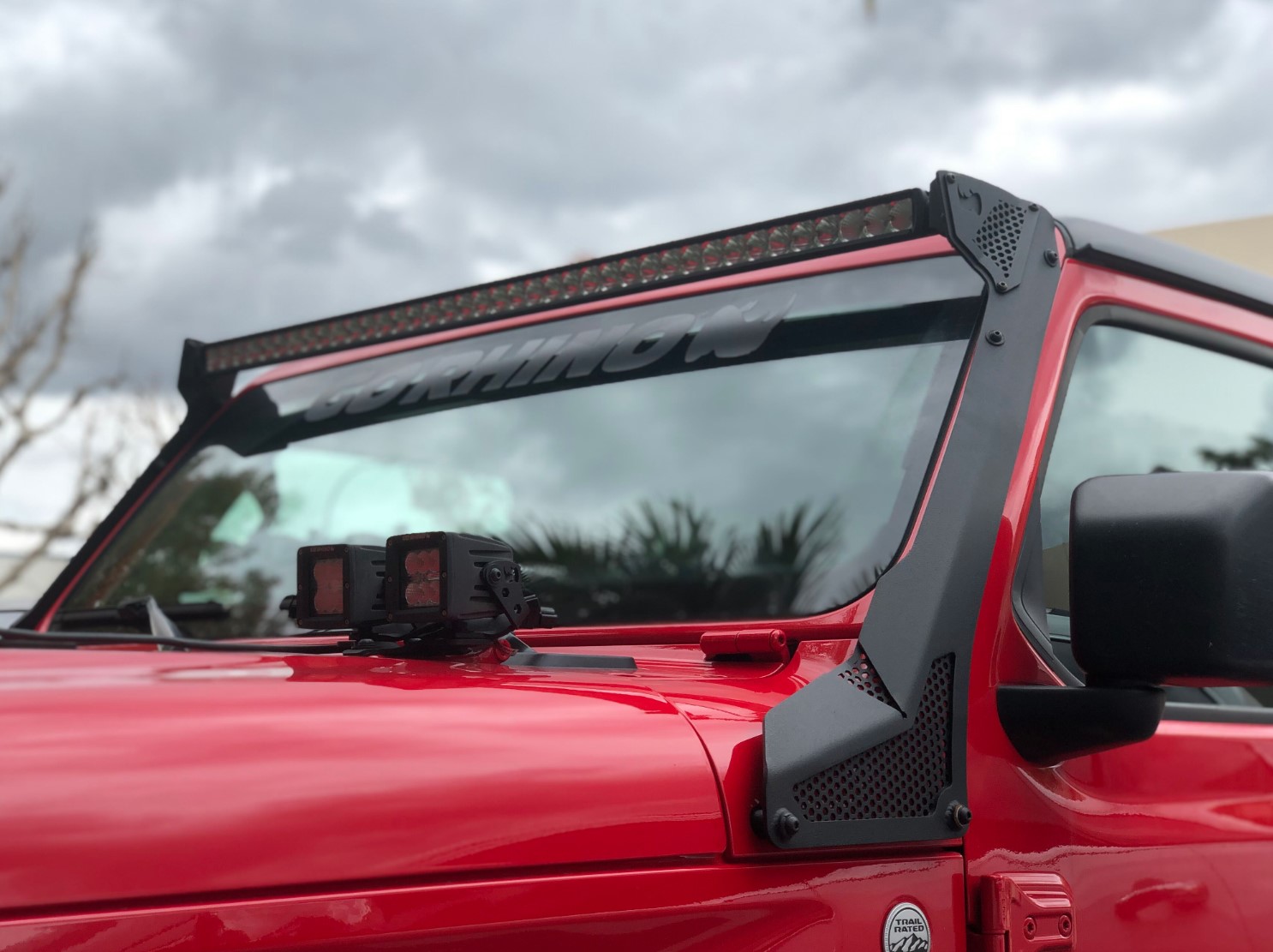 Go Rhino (730500T): XE Series Windshield Light Bar Mount for Jeep JL and JT  – Total Truck Centers News