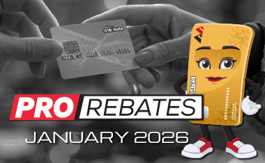 PRO Rebates: January 2026 Featured Brands