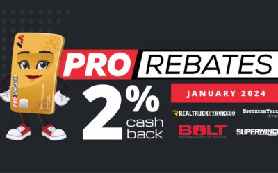 PRO Rebates: January 2024 Featured Brands