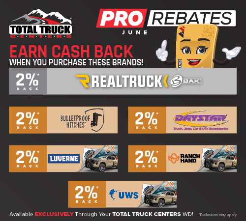 PRO Rebates: June Featured Brands