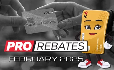 PRO Rebates: February 2025 Featured Brands