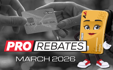 PRO Rebates: March 2026 Featured Brands