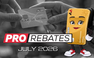 PRO Rebates: July 2026 Featured Brands