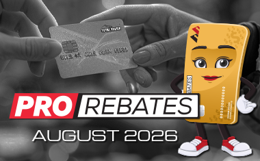 PRO Rebates: August 2026 Featured Brands