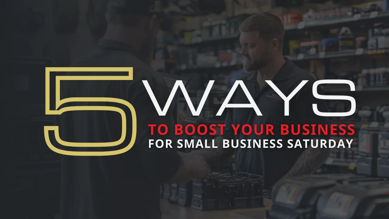 5 Things You Should Do for Small Business Saturday