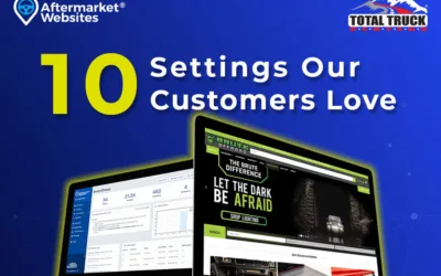 10 Features Our Aftermarket Websites® Customers Love