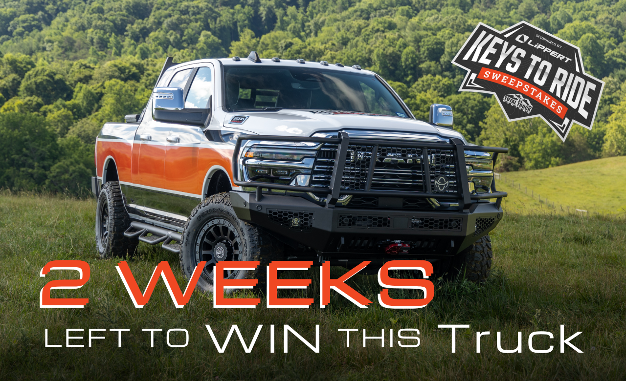 Two Weeks to Win a Truck!