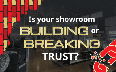 Is your showroom building or breaking trust?